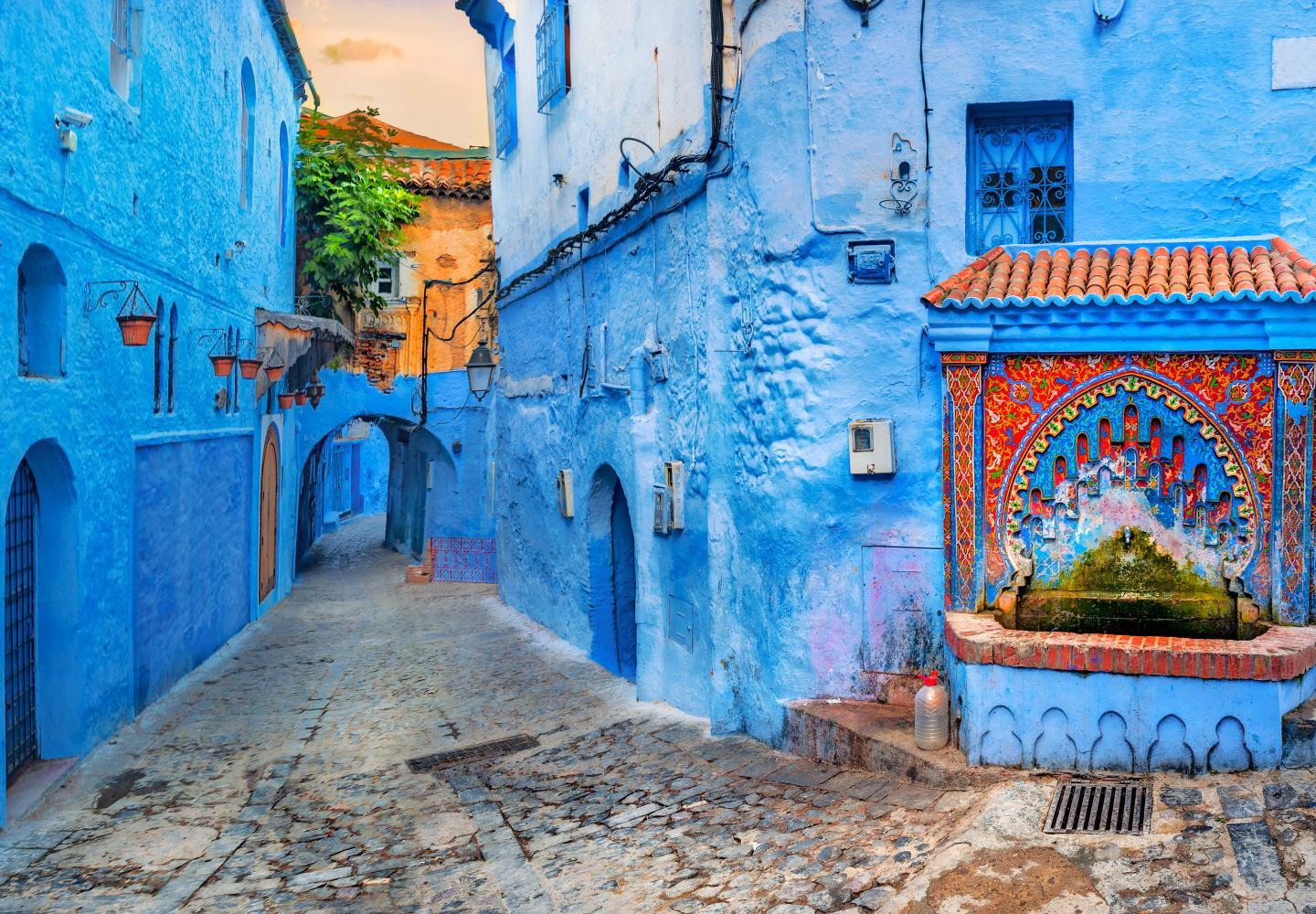 摩洛哥的街道